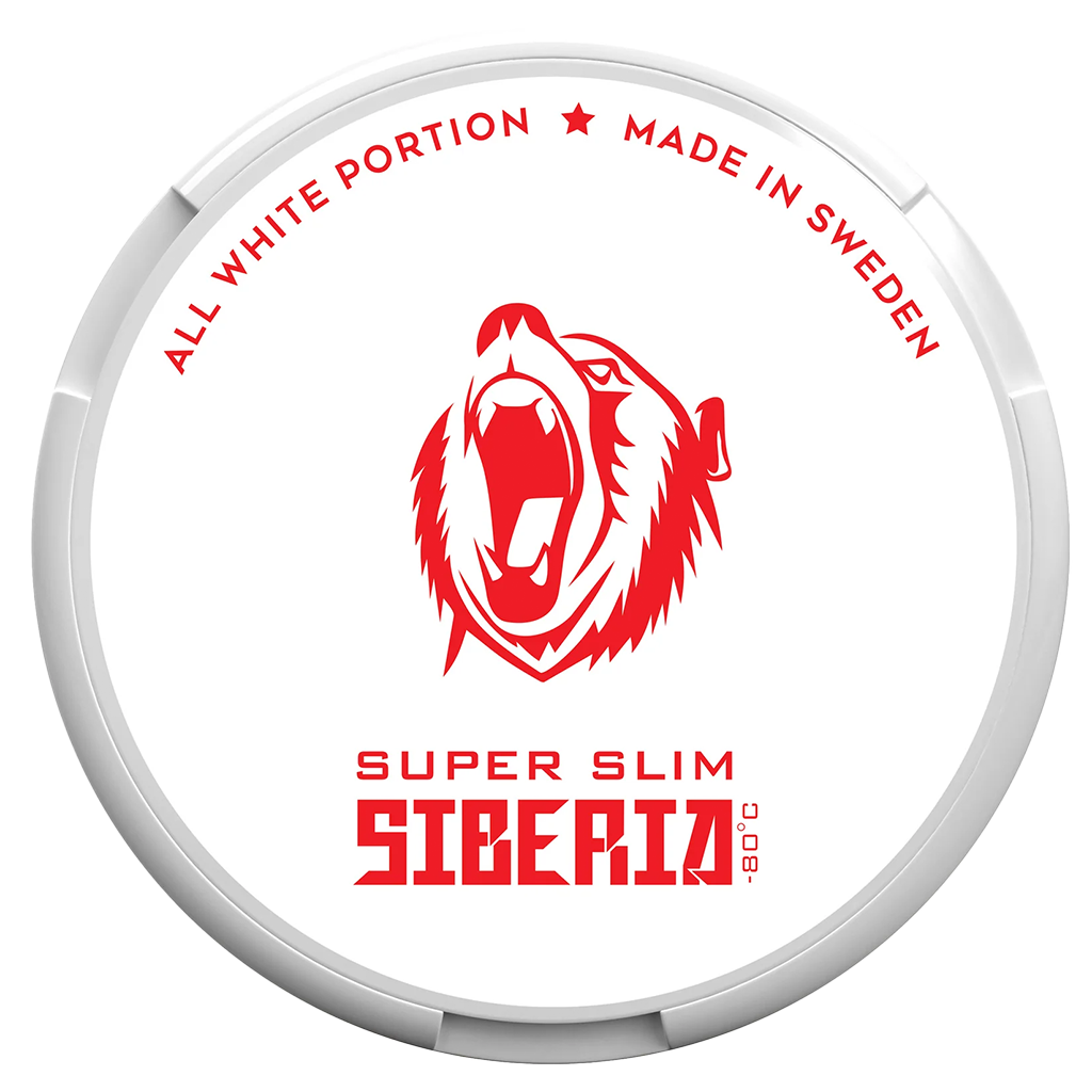 Get Siberia 80 Degrees All White Super Slim Nicopods And Snus Delivered